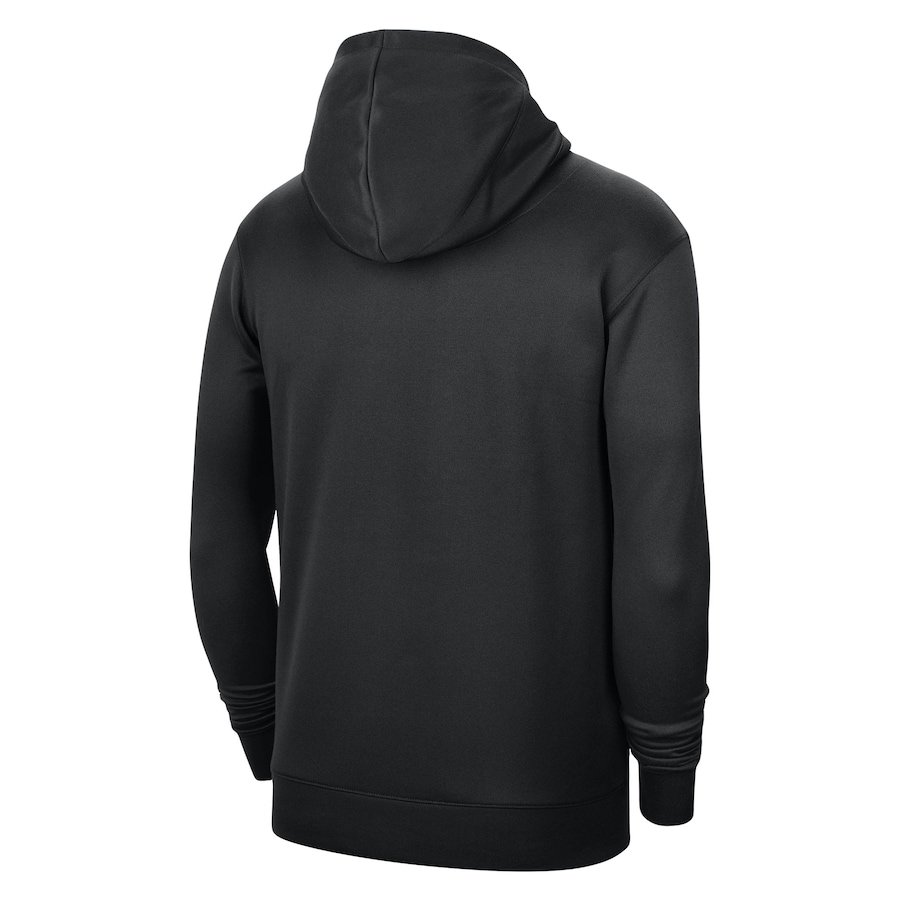 San Antonio Spurs Nike Unisex 2023/24 Performance Spotlight On-Court Practice Pullover Hoodie – Black - Image 3