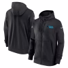 Carolina Panthers Nike 2023/24 Sideline Club Full-Zip Hoodie – Black