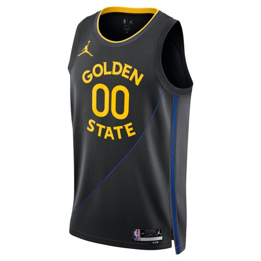 Golden State Warriors Jordan Brand Unisex 2024/25 Custom Swingman Jersey – Statement Edition – Black - Image 2