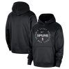 San Antonio Spurs Nike 2024/25 Spotlight On-Court Practice Performance Pullover Hoodie – Black