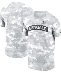 Cincinnati Bengals Nike 2024 Salute To Service Performance T-Shirt – Arctic Camo