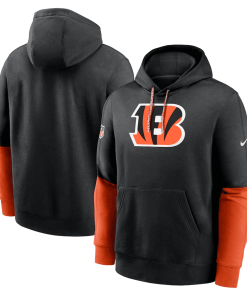 Cincinnati Bengals Nike 2024 Sideline Club Pullover Hoodie – Black