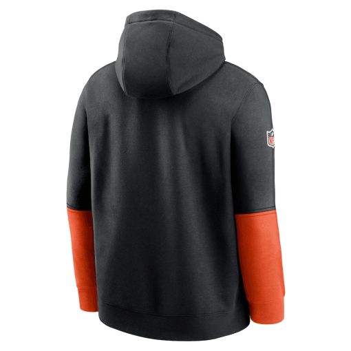 Cincinnati Bengals Nike 2024 Sideline Club Pullover Hoodie – Black - Image 3