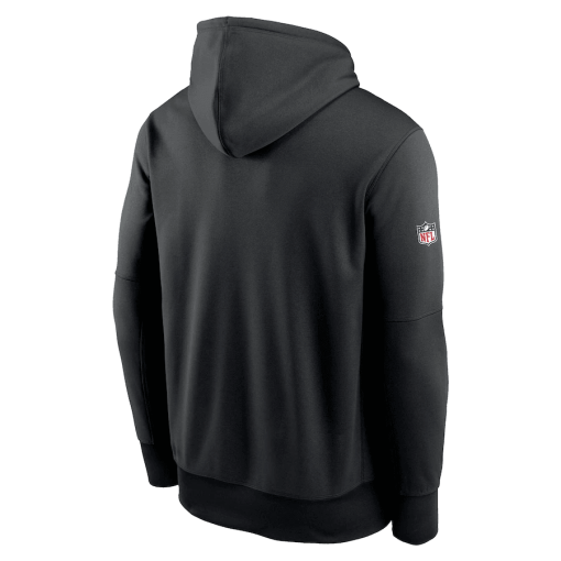 Cincinnati Bengals Nike 2024 NFL Crucial Catch Performance Fleece Pullover Hoodie – Black - Image 3