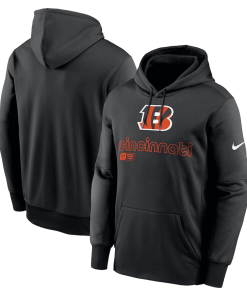 Cincinnati Bengals Nike Performance Pullover Hoodie – Black