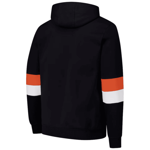 Cincinnati Bengals G-III Sports by Carl Banks Adaptive Faceoff Pullover Hoodie – Black/Orange - Image 3