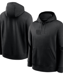 Cincinnati Bengals Nike Edge French Terry Club Pullover Hoodie – Black