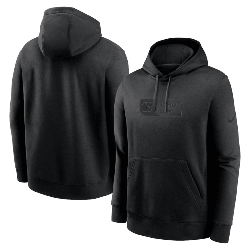 Cincinnati Bengals Nike Edge French Terry Club Pullover Hoodie – Black