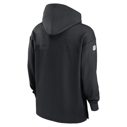 Cincinnati Bengals Nike Sideline Jersey Performance Pullover Hoodie – Black - Image 3