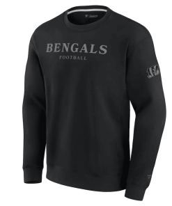 Alternative view of Cincinnati Bengals Fanatics Unisex Elements Unlimited Fleece Pullover Sweatshirt – Black