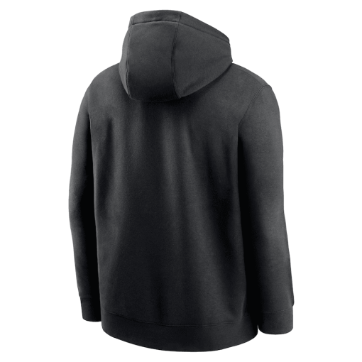 Cincinnati Bengals Nike Club Logo Pullover Hoodie – Black - Image 3