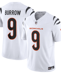 Joe Burrow Cincinnati Bengals Nike Vapor F.U.S.E. Limited Jersey – White