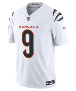 Alternative view of Joe Burrow Cincinnati Bengals Nike Vapor F.U.S.E. Limited Jersey – White