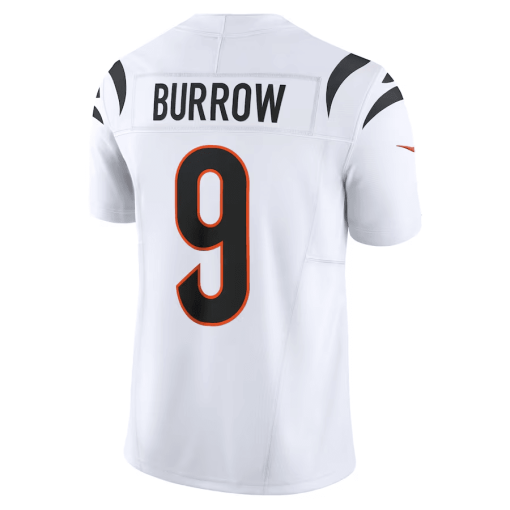 Joe Burrow Cincinnati Bengals Nike Vapor F.U.S.E. Limited Jersey – White - Image 3