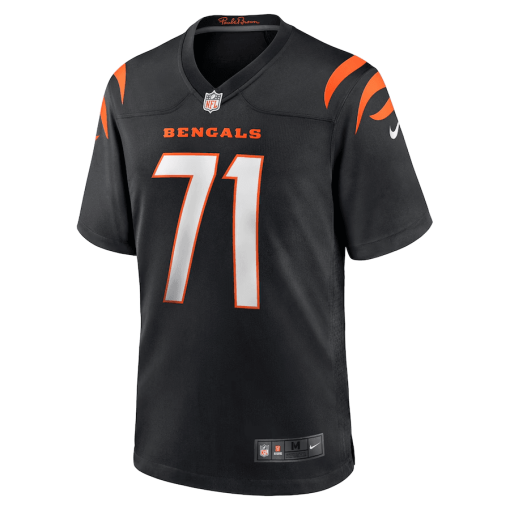 Amarius Mims Cincinnati Bengals Nike Player Game Jersey – Black - Image 2