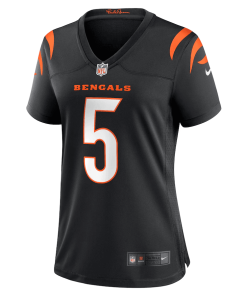 Alternative view of Tee Higgins Cincinnati Bengals Nike Women’s Game Player Jersey – Black