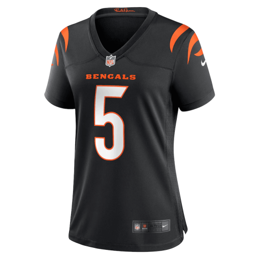 Tee Higgins Cincinnati Bengals Nike Women’s Game Player Jersey – Black - Image 2