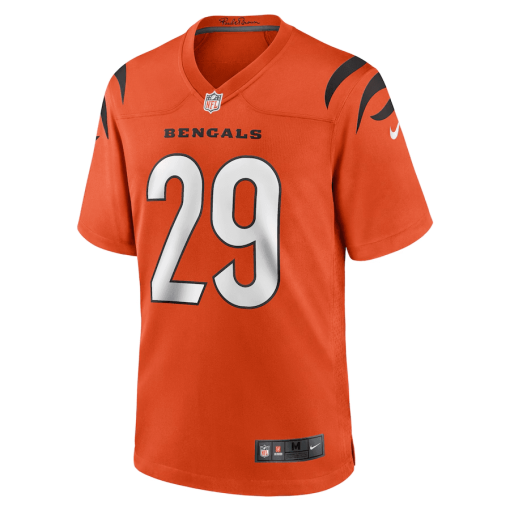 Cam Taylor-Britt Cincinnati Bengals Nike Alternate Game Jersey – Orange - Image 2