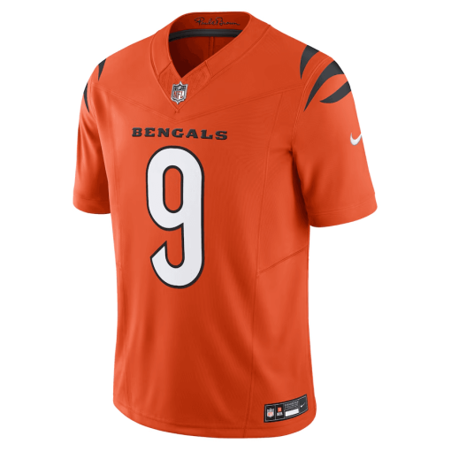 Joe Burrow Cincinnati Bengals Nike Vapor F.U.S.E. Limited Jersey – Orange - Image 2
