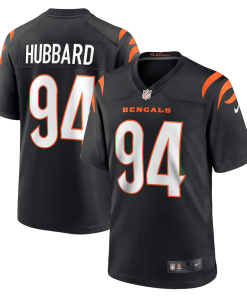 Sam Hubbard Cincinnati Bengals Nike Player Game Jersey – Black