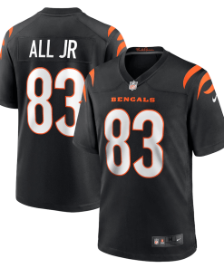 Erick All Jr. Cincinnati Bengals Nike Team Game Jersey – Black