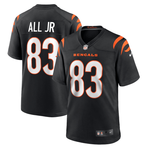 Erick All Jr. Cincinnati Bengals Nike Team Game Jersey – Black