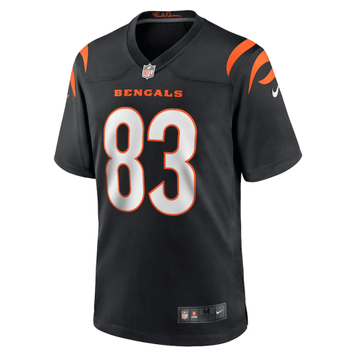 Erick All Jr. Cincinnati Bengals Nike Team Game Jersey – Black - Image 2