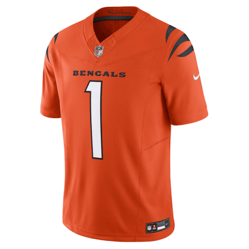 Ja’Marr Chase Cincinnati Bengals Nike Women’s Game Jersey – Orange - Image 2