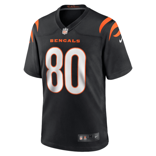 Andrei Iosivas Cincinnati Bengals Nike Team Game Jersey – Black - Image 2