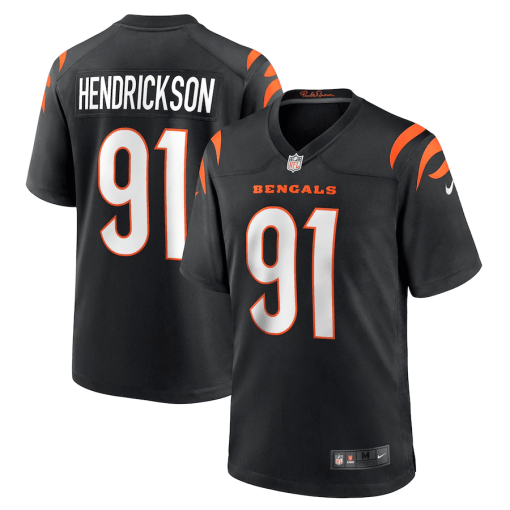 Trey Hendrickson Cincinnati Bengals Nike Game Jersey – Black