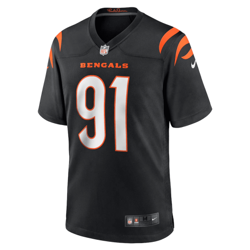 Trey Hendrickson Cincinnati Bengals Nike Game Jersey – Black - Image 2
