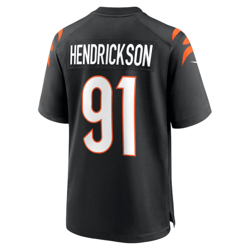 Trey Hendrickson Cincinnati Bengals Nike Game Jersey – Black - Image 3