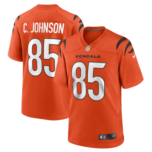 Chad Johnson Cincinnati Bengals Nike Retired Player Alternate Game Jersey – Orange