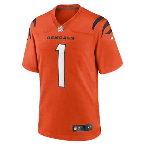 Ja’Marr Chase Cincinnati Bengals Nike Game Jersey – Orange - Image 2