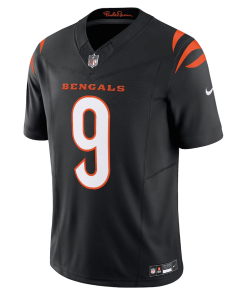 Alternative view of Joe Burrow Cincinnati Bengals Nike Vapor F.U.S.E. Limited Jersey – Black