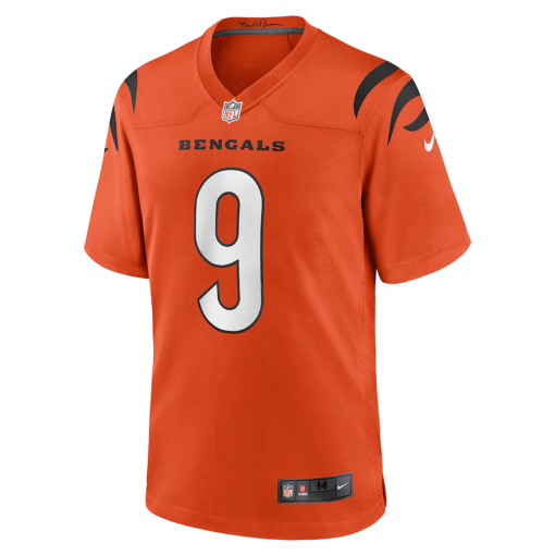 Joe Burrow Cincinnati Bengals Nike Game Jersey – Orange - Image 2