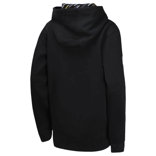 Chicago Bears Nike Youth 2024 NFL Crucial Catch Pullover Hoodie – Black - Image 3