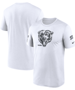 Chicago Bears Nike 2024 Salute To Service Legend Performance T-Shirt – White