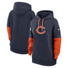 Chicago Bears Nike Women’s 2024 Sideline Essential Fleece Pullover Hoodie – Navy