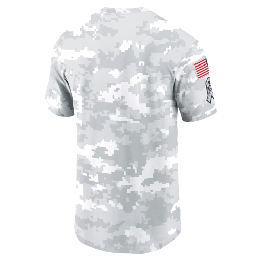 Chicago Bears Nike 2024 Salute To Service Performance T-Shirt – Arctic Camo - Image 3