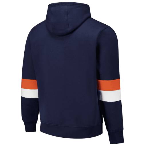 Chicago Bears G-III Sports by Carl Banks Adaptive Faceoff Pullover Hoodie – Navy/Orange - Image 3