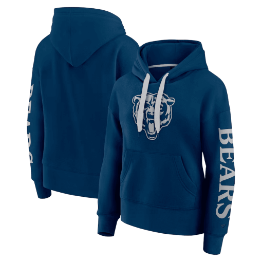 Chicago Bears Fanatics Women’s Elements Next Pullover Hoodie – Navy