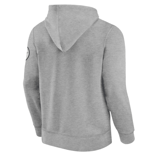 Chicago Bears Fanatics Label Maker Pullover Hoodie – Gray - Image 3