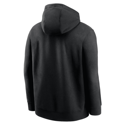 Chicago Bears Nike Edge French Terry Club Pullover Hoodie – Black - Image 3