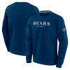 Chicago Bears Fanatics Unisex Elements Unlimited Fleece Pullover Sweatshirt – Navy