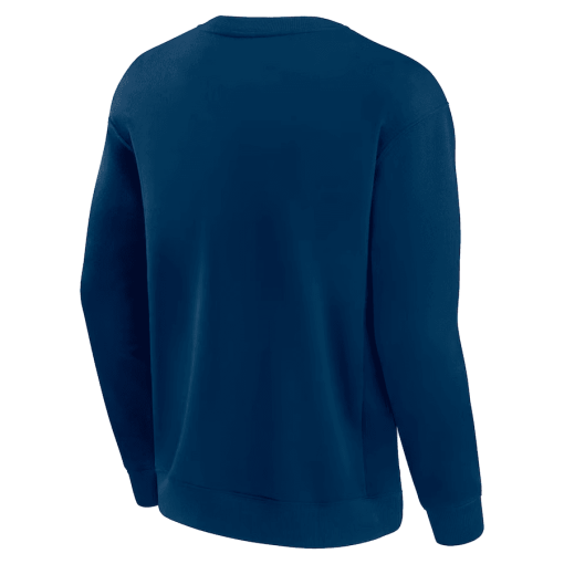 Chicago Bears Fanatics Unisex Elements Unlimited Fleece Pullover Sweatshirt – Navy - Image 3