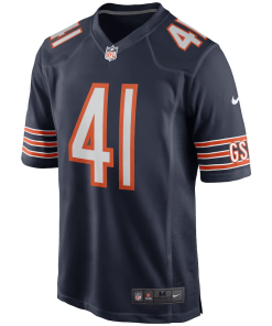 Alternative view of Brian Piccolo Chicago Bears Nike Game Retired Player Jersey – Navy