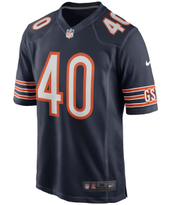 Alternative view of Gale Sayers Chicago Bears Nike Game Retired Player Jersey – Navy