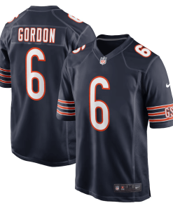 Kyler Gordon Chicago Bears Nike Game Player Jersey – Navy