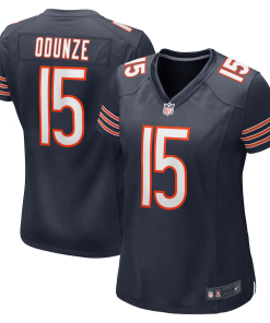 Rome Odunze Chicago Bears Nike Women’s Game Jersey – Navy